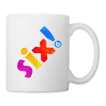 SIX 6 YEARS 6TH BIRTHDAY - Mug - white - Right