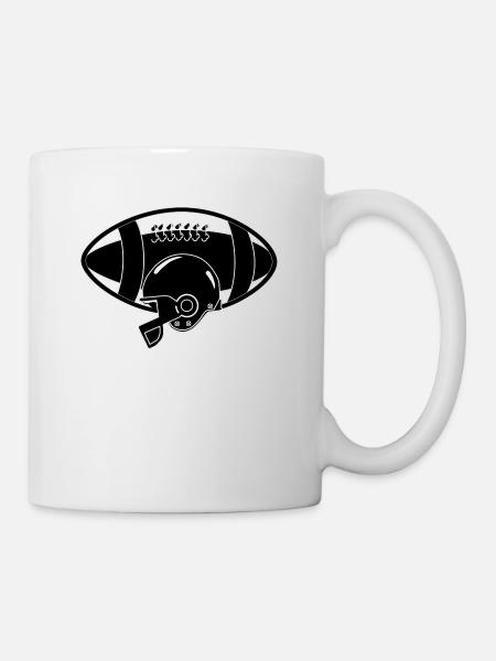 Football américain - Mug blanc - blanc