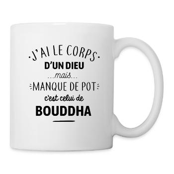 Bouddha - Mug blanc - blanc - Droite