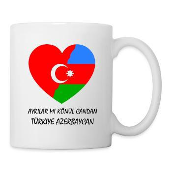 Azerbaijan Turkey - Mug - white - Right