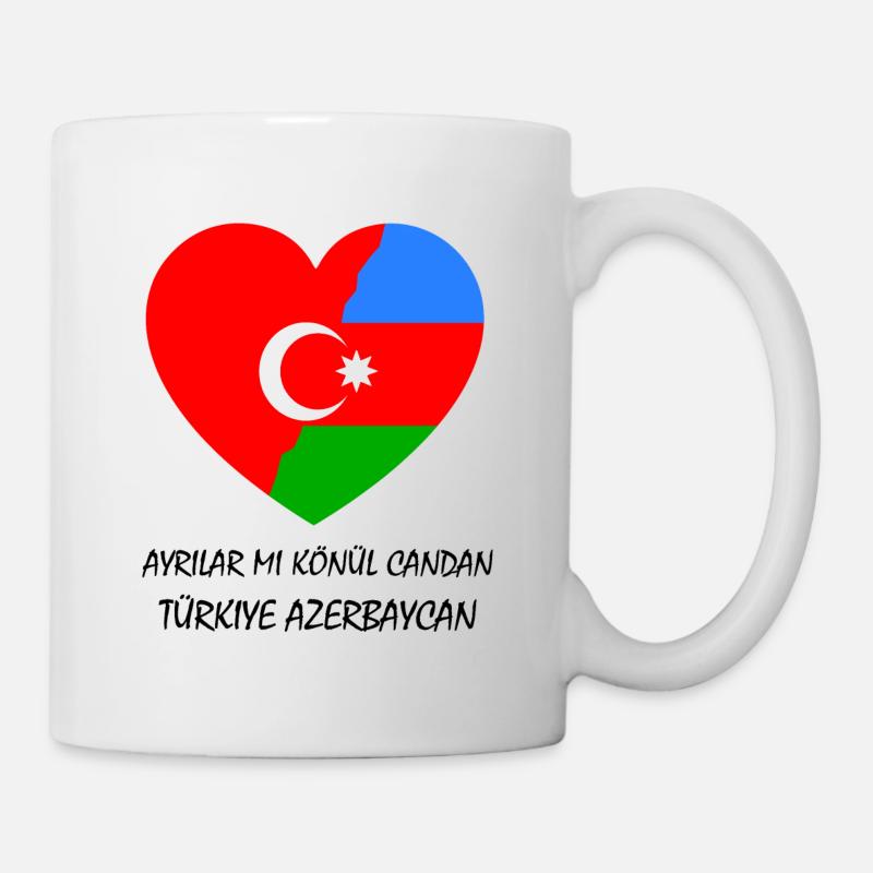 Aserbaidschan Türkei - Tasse - Weiß