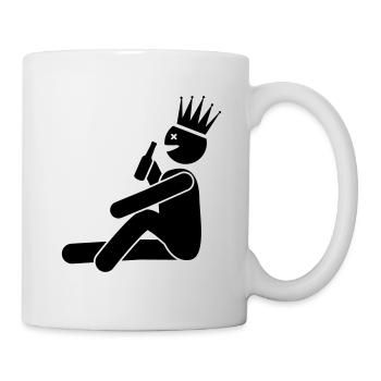 Drinking Drinking Man Symbol - Mug - white - Right