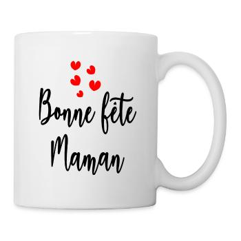 HAPPY MOTHER'S DAY. mom. MOTHER'S DAY. I love you - Mug - white - Right