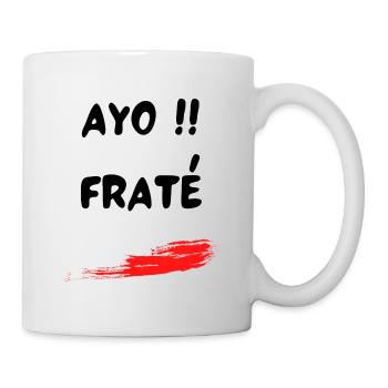 Ayo Fraté Julien des Marseillais Expression - Mug blanc - blanc - Droite