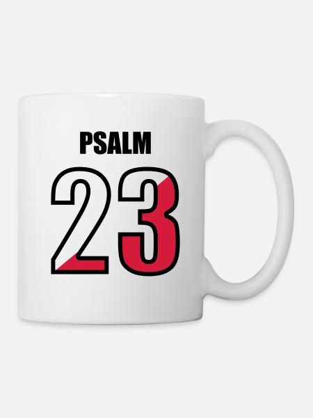Psaume 23 - Mug blanc - blanc