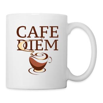 Cafe Diem - Mug - white - Right