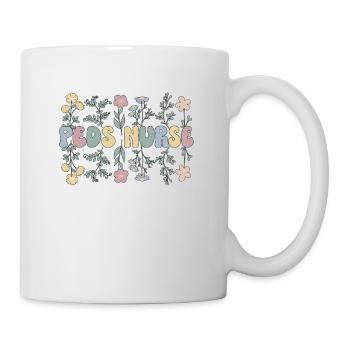 Pediatric Nurse Nursing Pediatrics - Mug - white - Right