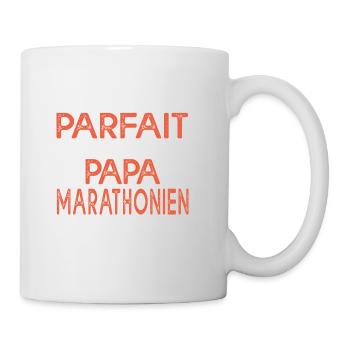 je suis un papa marathonien cadeau papa marathon - Mug blanc - blanc - Droite