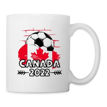 Canada Canada 2022 Soccer - Mug blanc - blanc - Droite