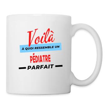 Voilà a quoi ressemble un PÉDIATRE Humour - Mug blanc - blanc - Droite