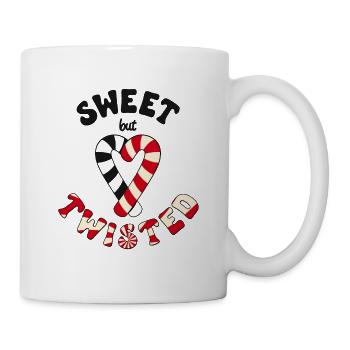 Sweet but twisted candy canes candy cane - Mug - white - Right