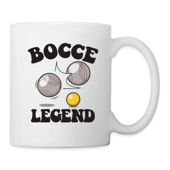 Bocce Legend Citation Bocce Ball avec Jack Bocci - Mug blanc - blanc - Droite