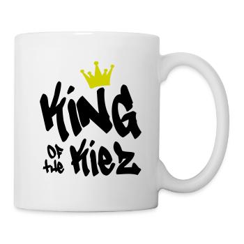 King of the Kiez - Krone Hamburg Berlin Hanseatic City - Mug - white - Right