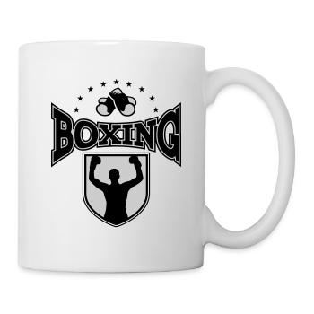 Boxer Boxing Boxing Martial Arts Ring Sport - Mug - white - Right