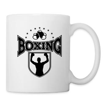 Boxer Boxing Boxing Martial Arts Ring Sport - Mug - white - Right