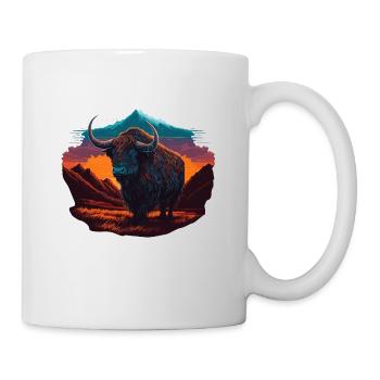 Yak Sunrise - Mug - white - Right