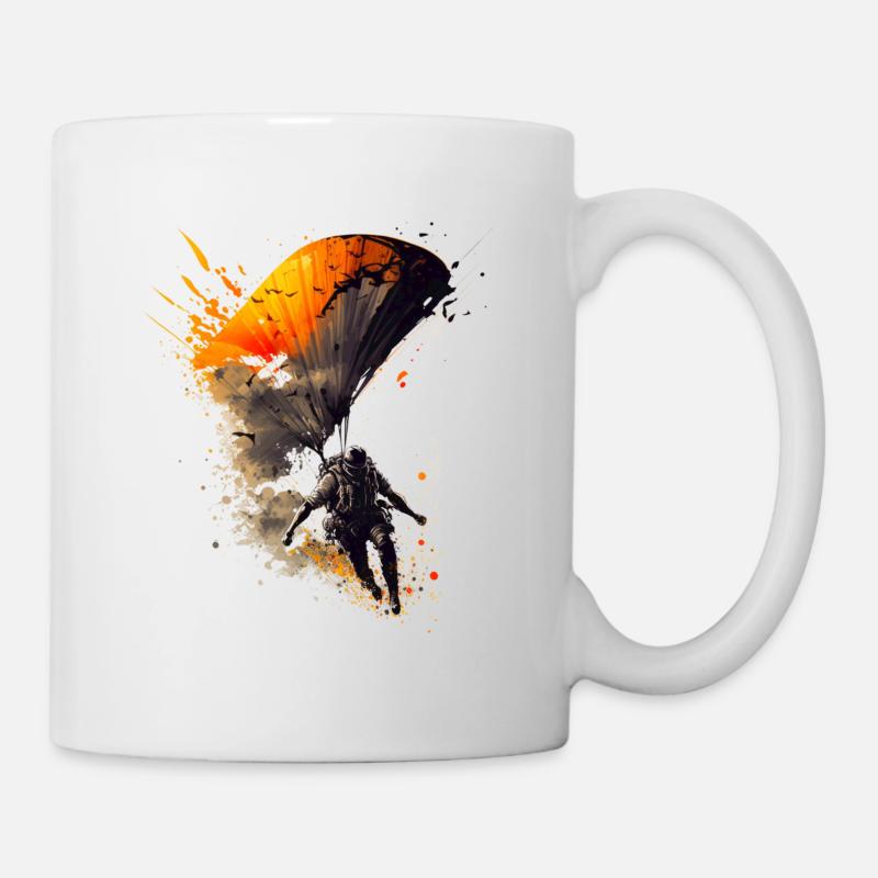 Pure adrenaline: Paragliding adventure - Mug - white