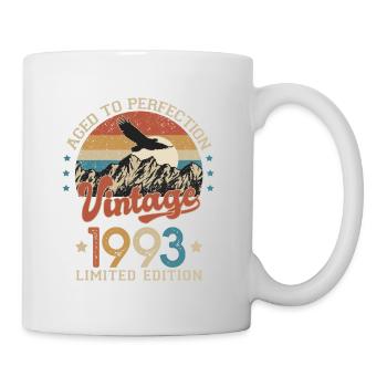 1993 Humour anniversaire 30 ans âge perfection - Mug blanc - blanc - Droite