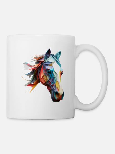 A special gift for horse enthusiasts - Mug - white