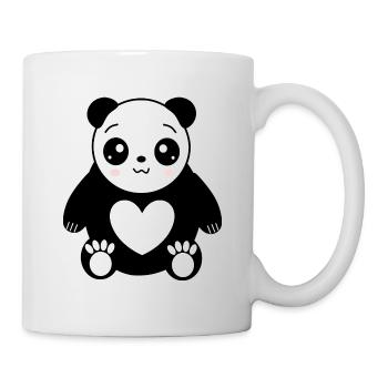 Kawaii Panda Bear Kawaii Gift - Mug - white - Right