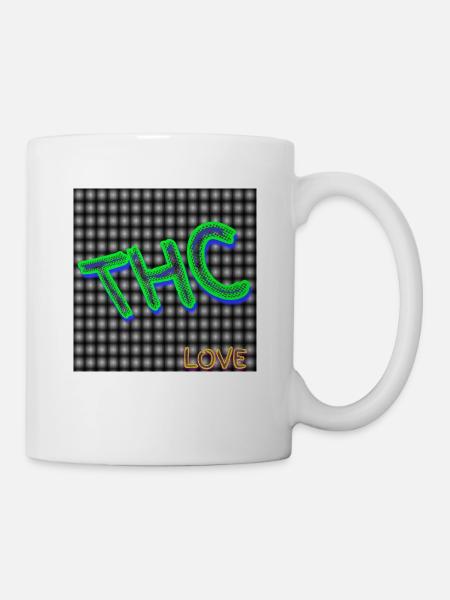 THC - LOVE - Abbild - 2023 - Tasse - Weiß