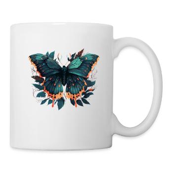 Papillon Nature - Mug blanc - blanc - Droite