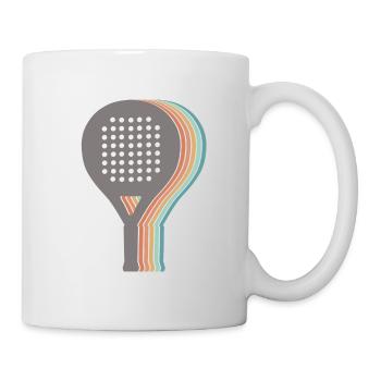 Padel tennis padel rackets padel padel players - Mug - white - Right