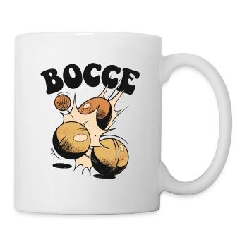 Bocce Spruch Bocce Ball mit Jack Bocci Game Bocce - Tasse - Weiß - Rechts