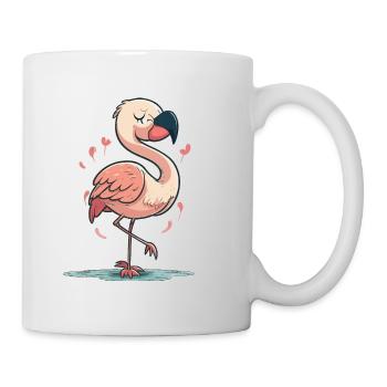 Flamingo Fun - Mug blanc - blanc - Droite