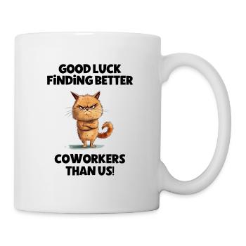 Cadeau pour un collègue qui part - Mug blanc - blanc - Droite