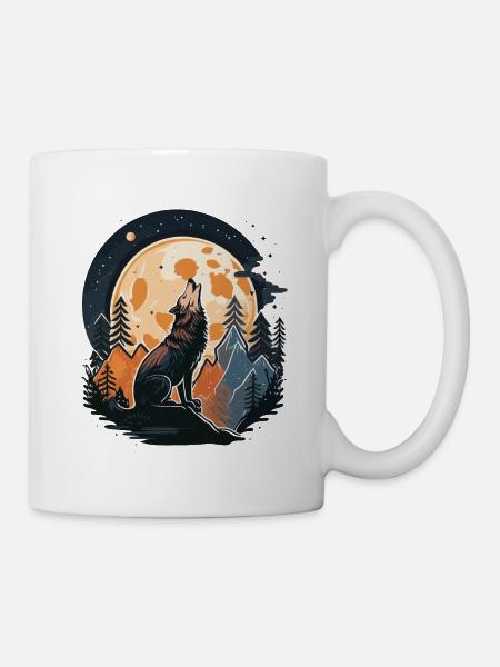 Fußball Welpe - Tasse - Weiß