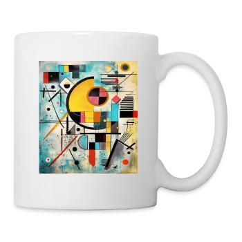 STREET ART ABSTRACTION - Mug - white - Right