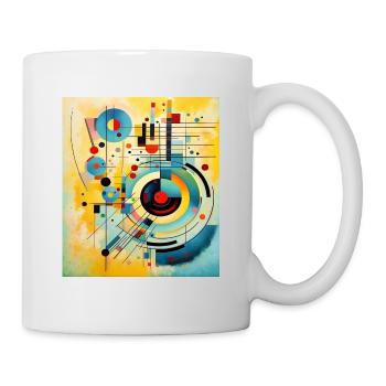 STREET ART ABSTRACTION - Mug - white - Right