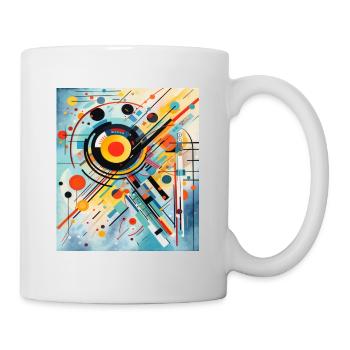 STREET ART ABSTRACTION - Mug - white - Right