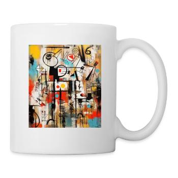 STREET ART FANTASIE - Tasse - Weiß - Rechts