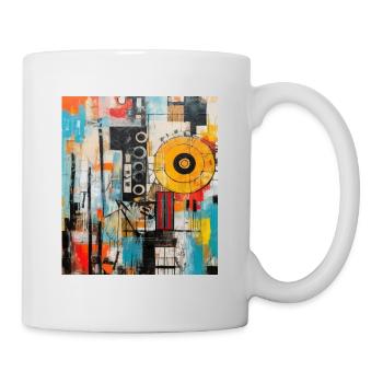 STREET ART FANTASIE - Tasse - Weiß - Rechts