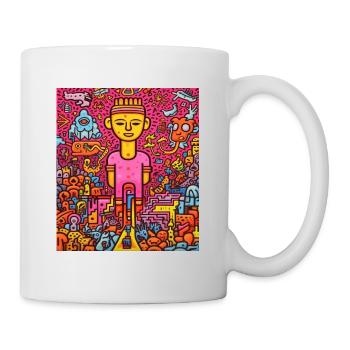 STREET ART IMAGINATION - Mug - white - Right