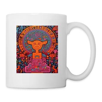 STREET ART FANTASIE - Tasse - Weiß - Rechts