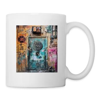 DER GEIST DER WALL STREET ART - Tasse - Weiß - Rechts