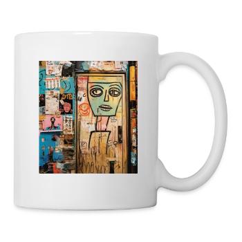 SPIRIT OF WALL STREET ART - Mug blanc - blanc - Droite
