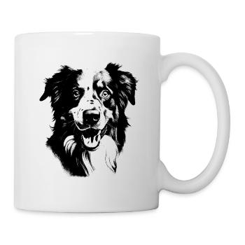 Berger australien - Mug blanc - blanc - Droite