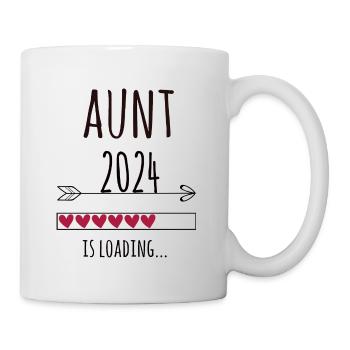 Tante enceinte 2024 cadeau de grossesse - Mug blanc - blanc - Droite