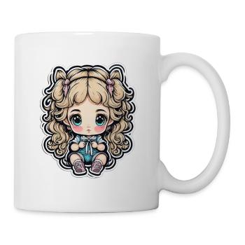 Blonde Doll - Mug - white - Right
