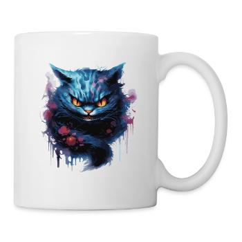 Grinning Cat - Mug - white - Right