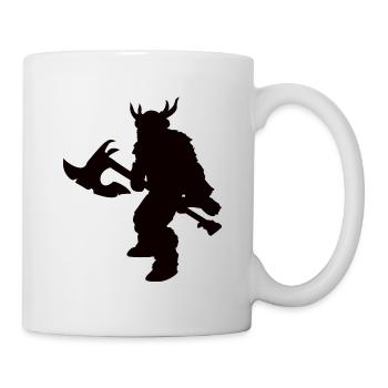 Fantasy Barbarian Design for Roleplayers - Mug - white - Right