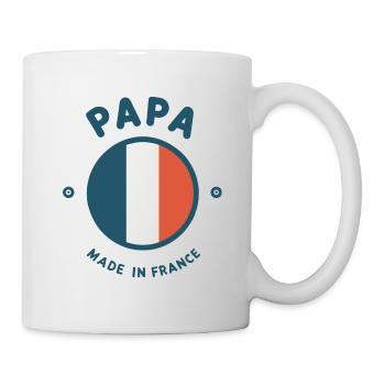 Papa Origine France - Mug blanc - blanc - Droite