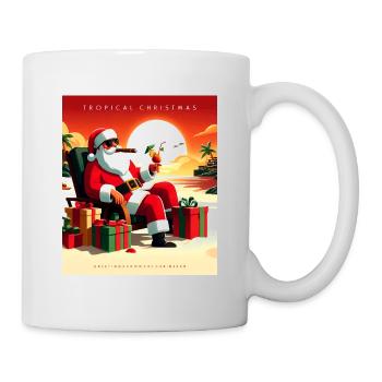 Santa Claus in the Tropics. - Mug - white - Right