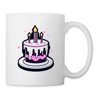 Birthday Cake iLLUSTRATION - Mug - white - Right