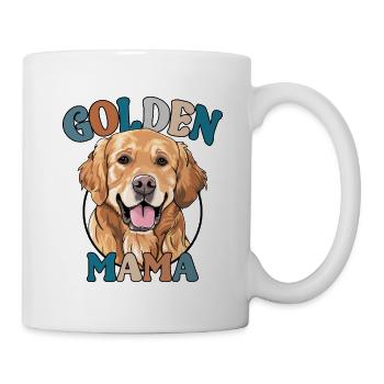 Golden Mama Golden Retriever Dogs Dog Wilsigns - Mug - white - Right