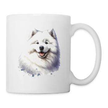 Samoyed Dog Gifts Cute Samoyed Dog Graphic - Mug - white - Right